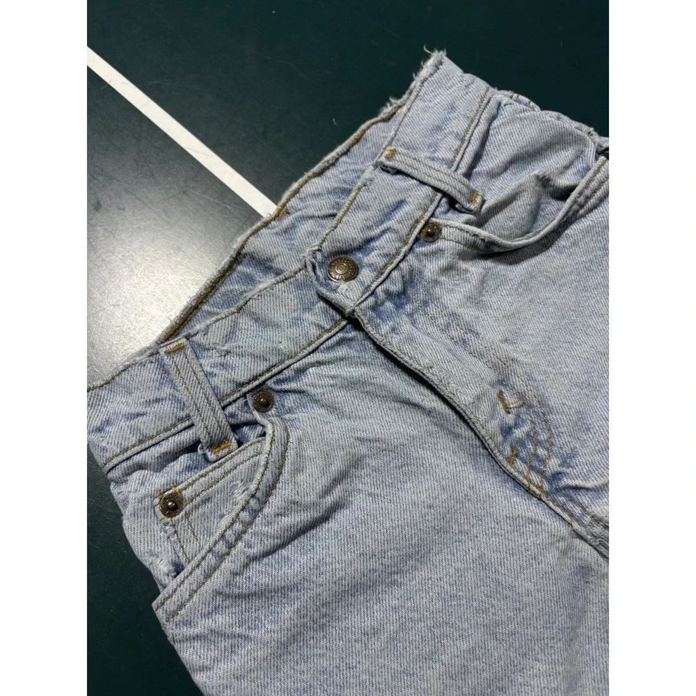 Vintage Levis 550 Orange Tab Jeans toddlers Size 4 Slim 20x10 90s